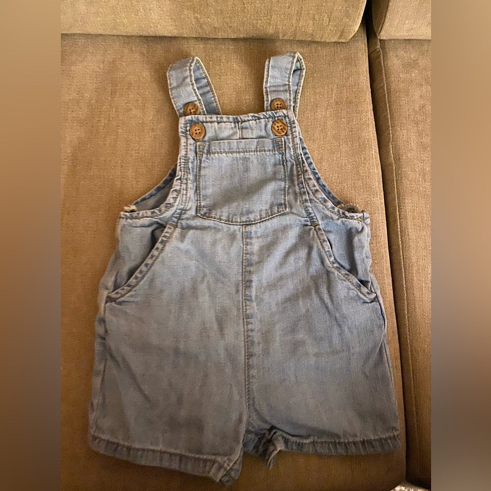 Little Planet Classic Light Blue Kids Overalls